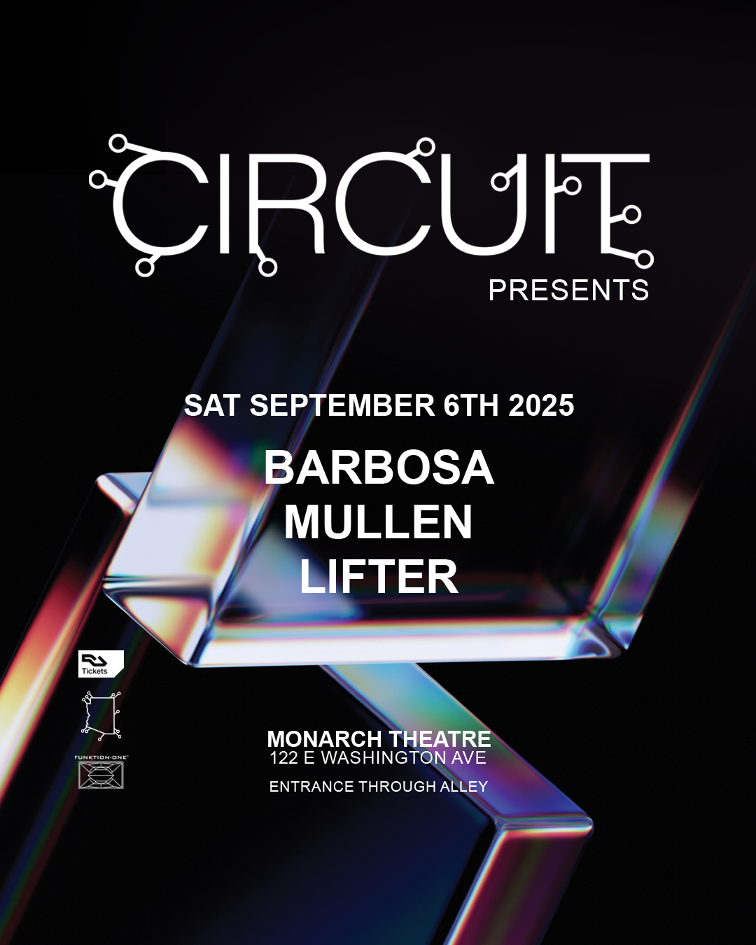 Circuit Presents: Barbosa at Monarch Theatre