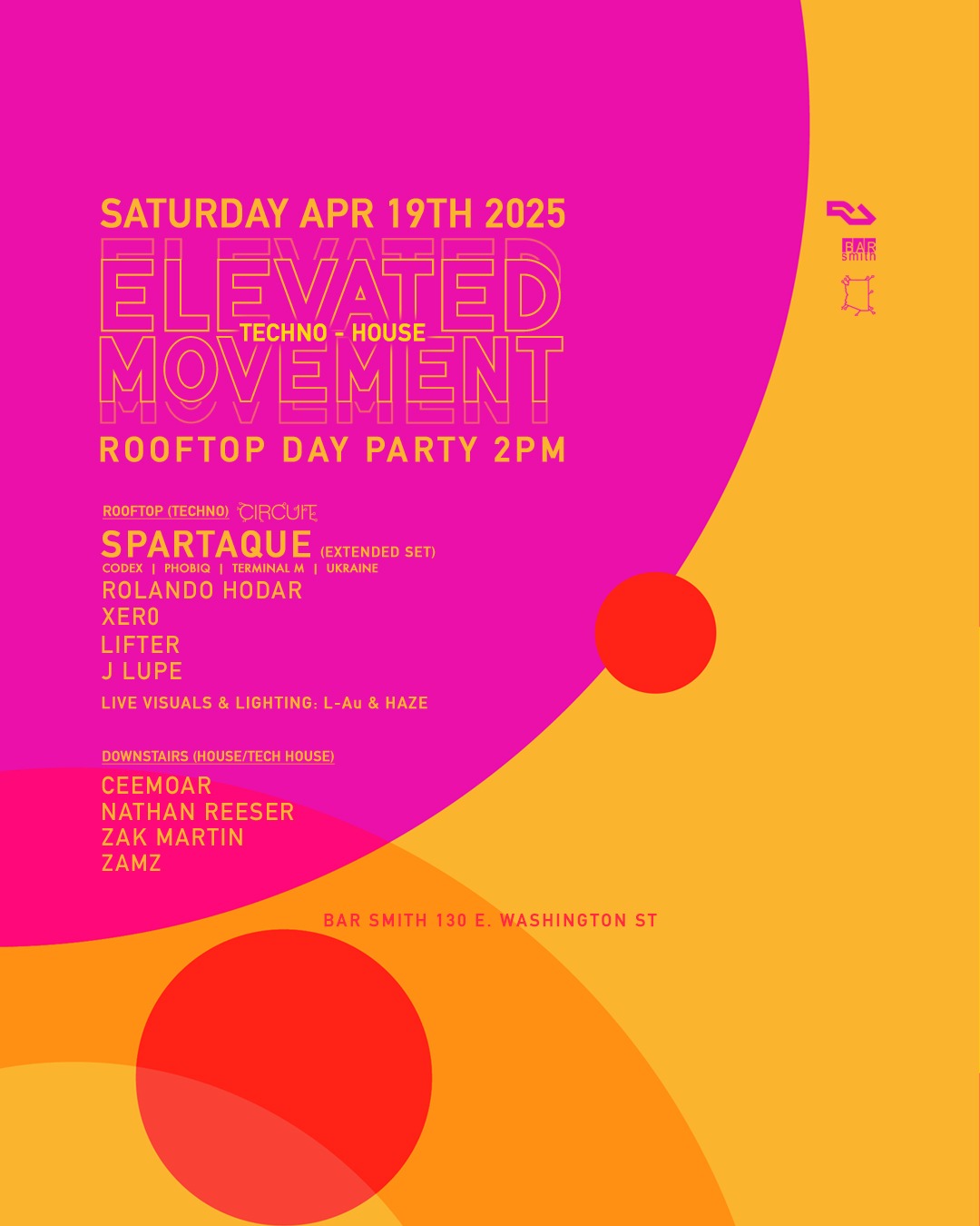Elevated Movement ft Spartaque - Daytime Rooftop Party 4/19/2025