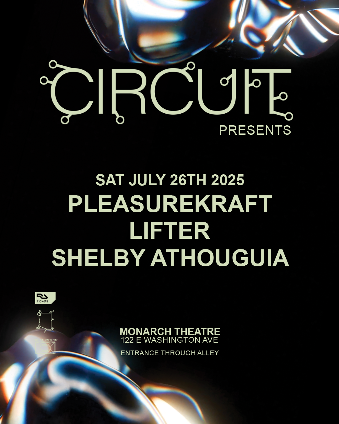 Circuit Presents: Pleasurekraft at Monarch Theatre [07.26.2025]