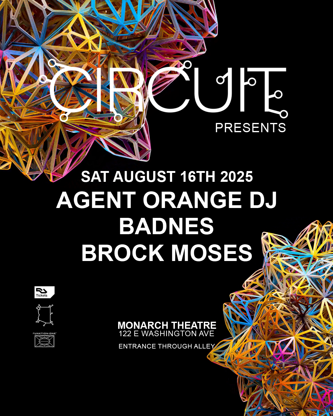 Circuit Presents: Agent Orange DJ at Monarch Theatre