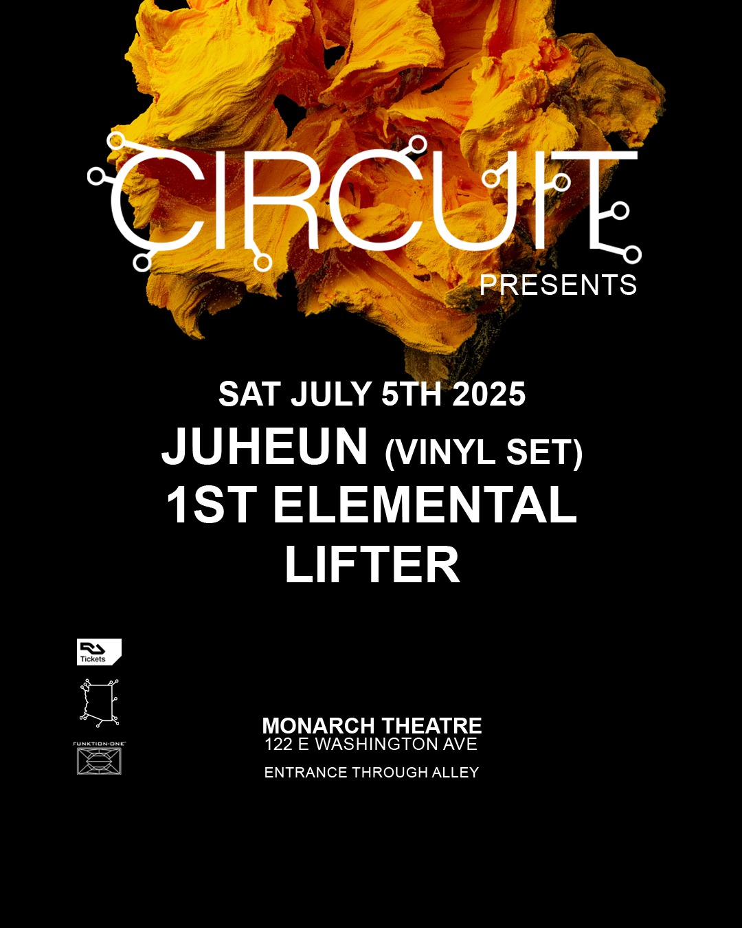 Circuit Presents Shay De Castro @ Monarch Theatre 7/5