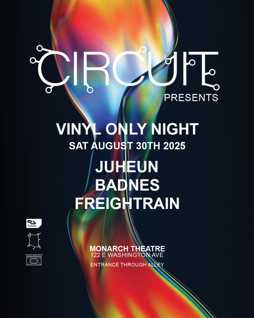 Circuit Presents: Vinyl Only Night at Monarch Theatre